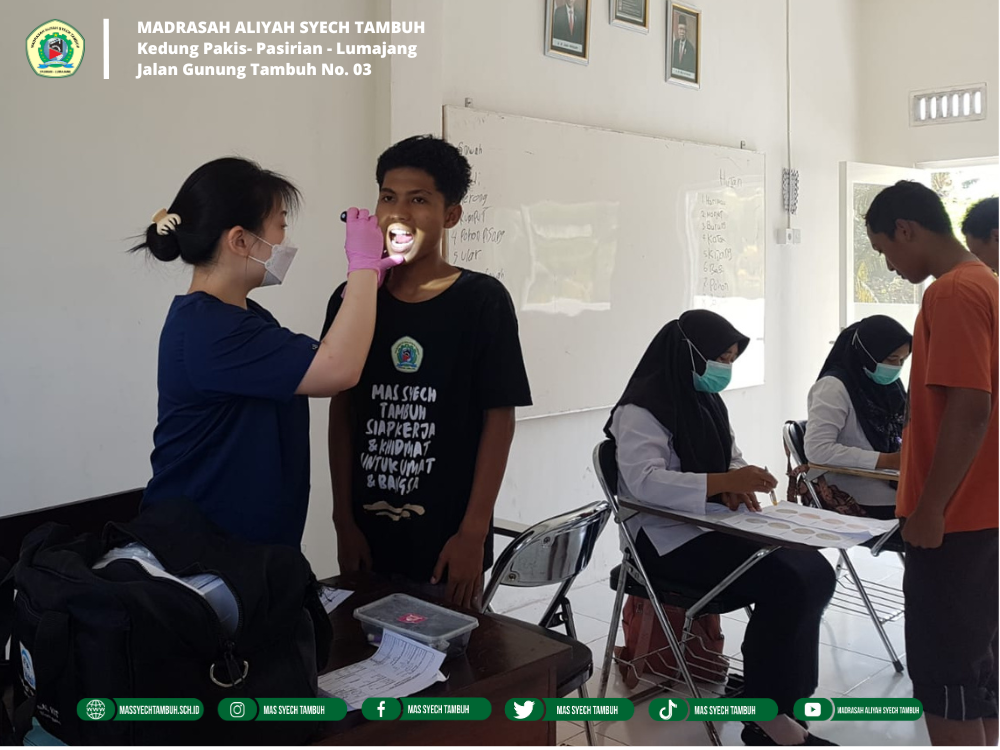 Skirining UKS Oleh Puskesmas Pasirian