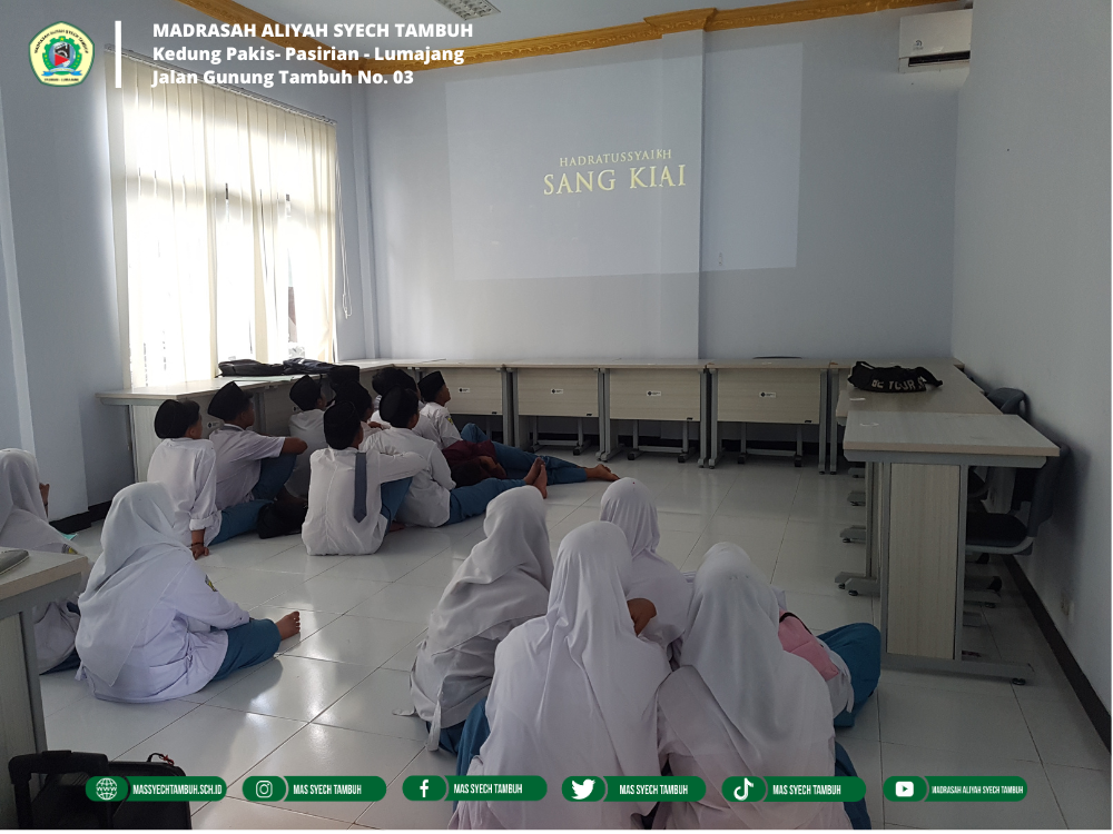 Nobar Fil Sang Kiai dalam Rangka Peringatan Hari Santri Nasional Tahun 2024