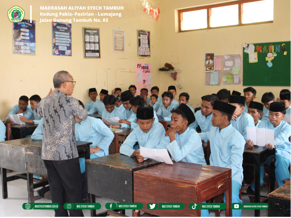 Sosialisasi PPDB Ke SMPN 01 Pasirian Tahun Pelajaran 2025/2026