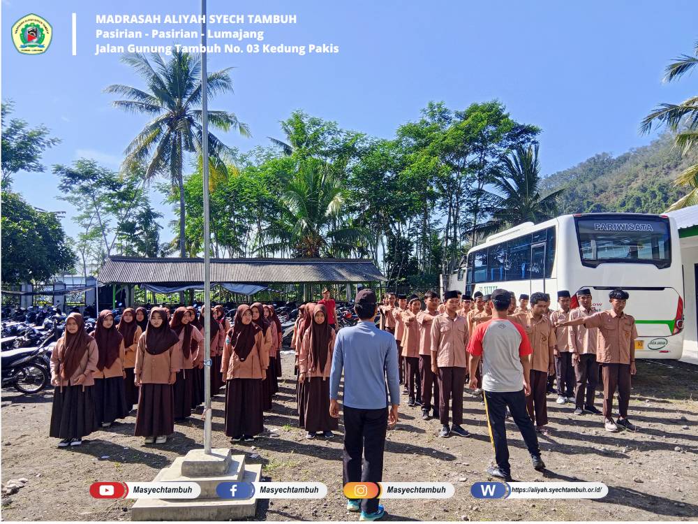 Madrasah Aliyah Syech Tambuh Gelar Persiapan Latihan LBB Tingkat Kecamatan Sambut HUT RI ke-80