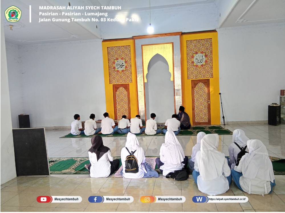 MA Syech Tambuh Laksanakan Program Keagamaan Rutin Setiap Dua Minggu