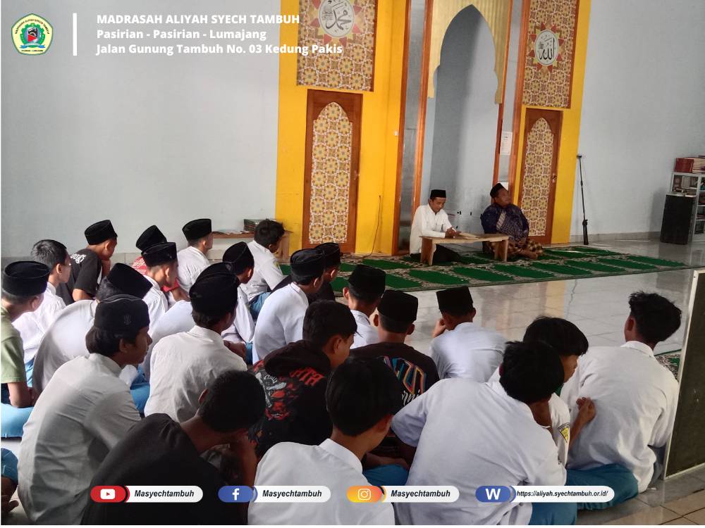 Koordinator Keagamaan MA Syech Tambuh Laksanakan Program Ngaji Kitab Kuning Aqidatul Awwam