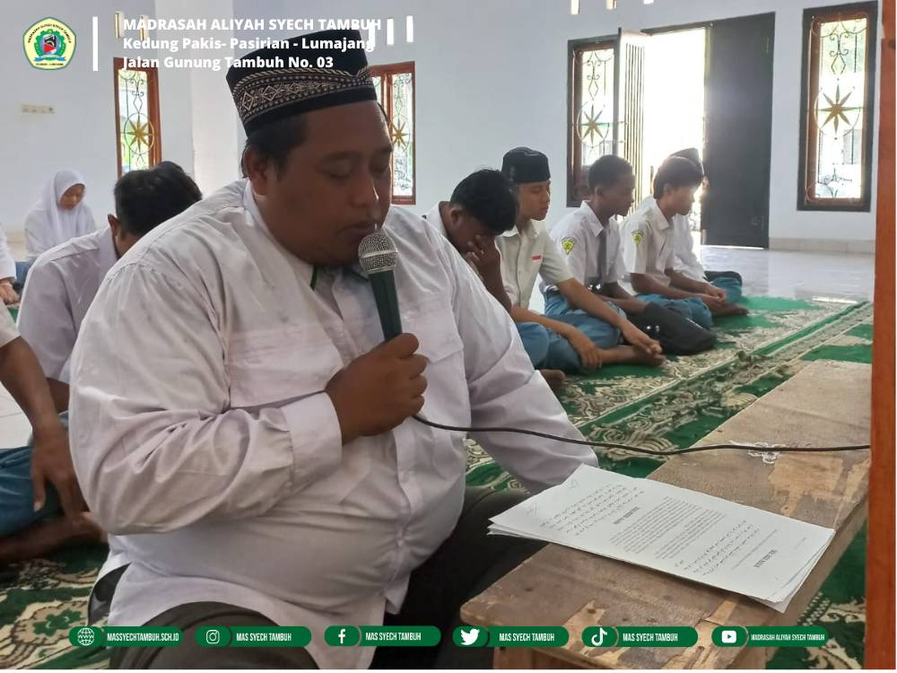 MA Syech Tambuh Gelar Pembacaan Istighosah dan Hizib Nashor