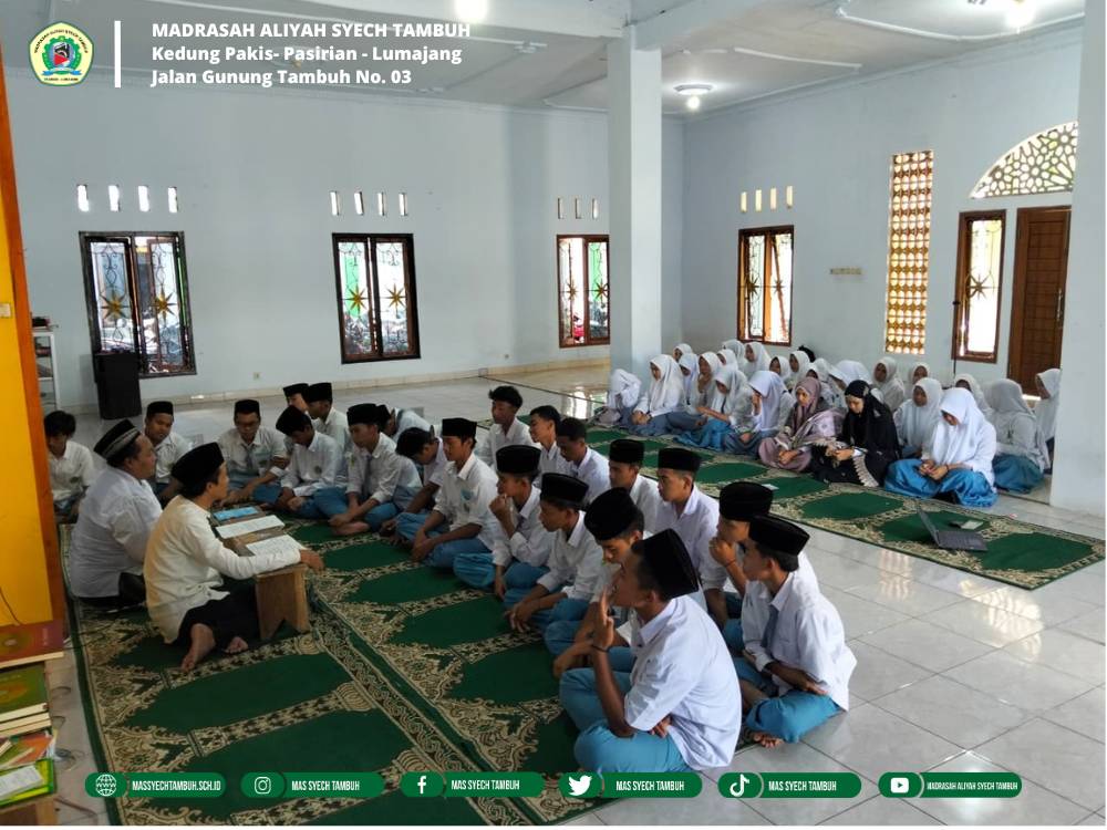 MA Syech Tambuh Gelar Kajian Kitab Tiap Senin dan Rabu