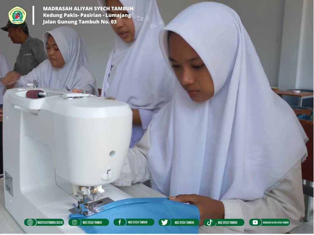 Keterampilan Hanya Bisa Bikuasai Dengan Latihan Yang Tekun Dan Konsisten! Pengembangan Program Tata Busana
