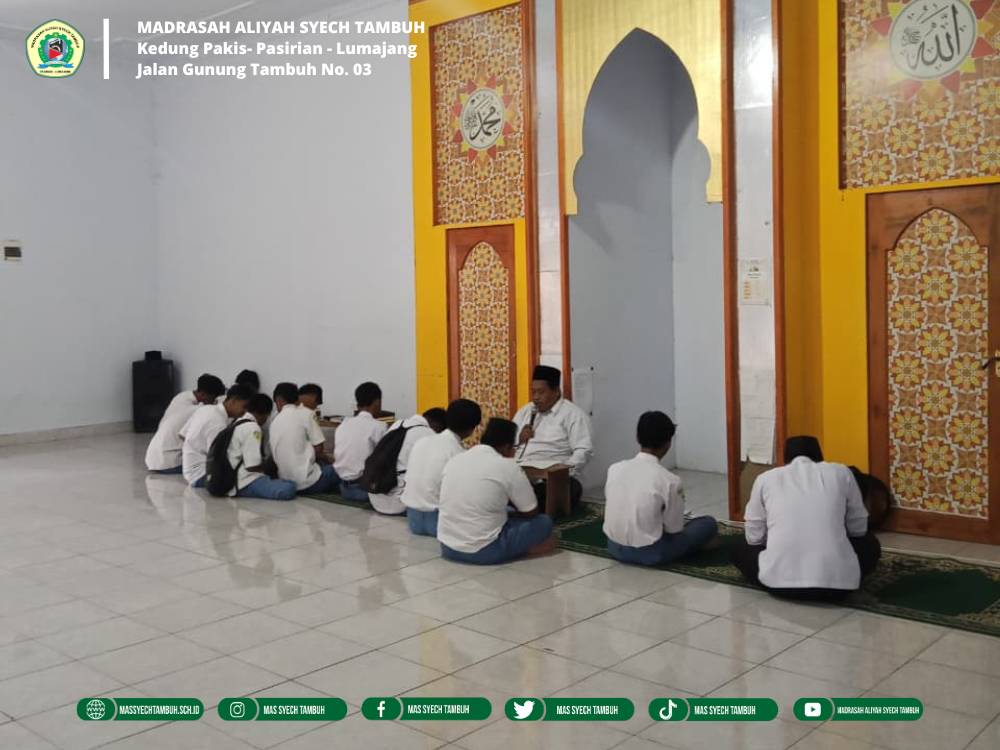 MA Syech Tambuh Gelar Istighosah dan Pembacaan Hizib Nashor Rutin Setiap Senin Pagi