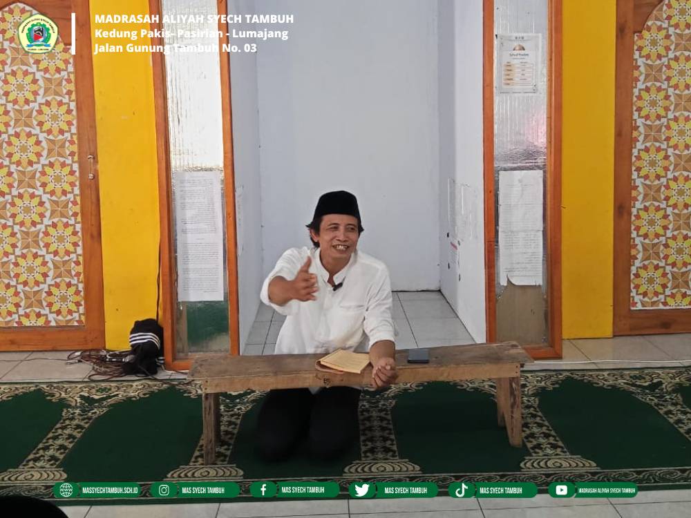 MA Syech Tambuh Laksanakan Kajian Kitab Mabadi Fiqih Rutin Setiap Hari Senin