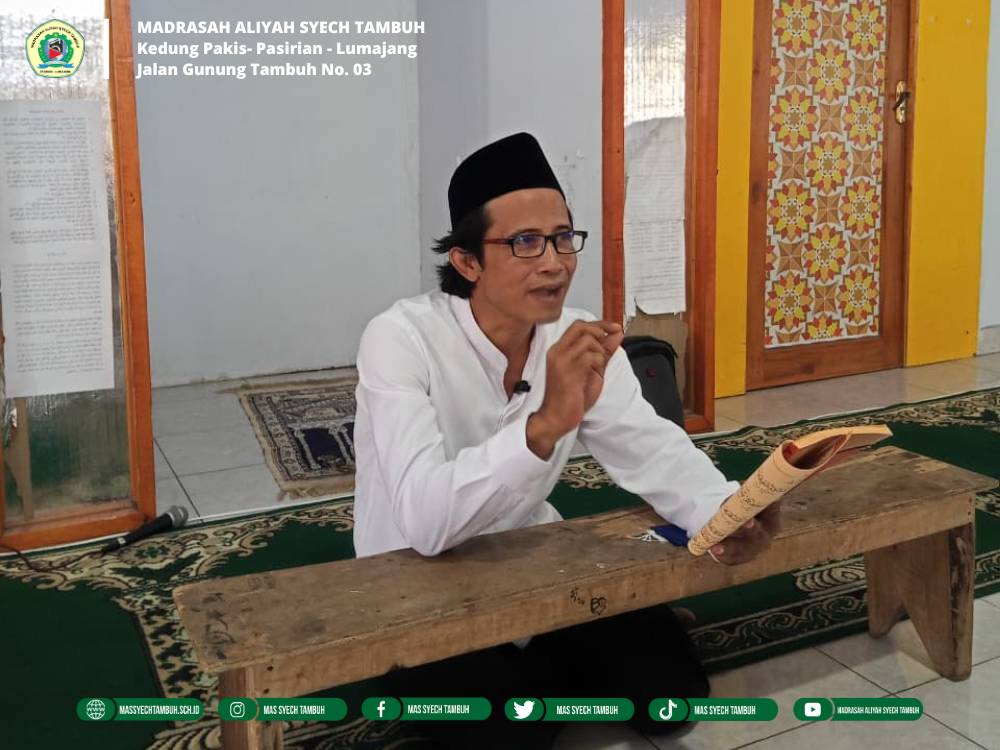Madrasah Aliyah Syech Tambuh Laksanakan Kajian Kitab Mabadi Fiqih Rutin Setiap Senin