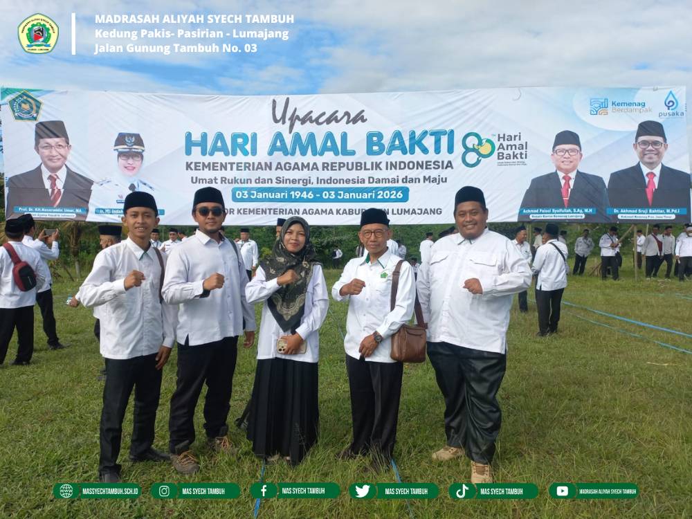 Menghadiri Upacara Peringatan HAB Kementerian Agama ke-80 Tahun 2026 Digelar di Bumi Perkemahan Glagah Arum