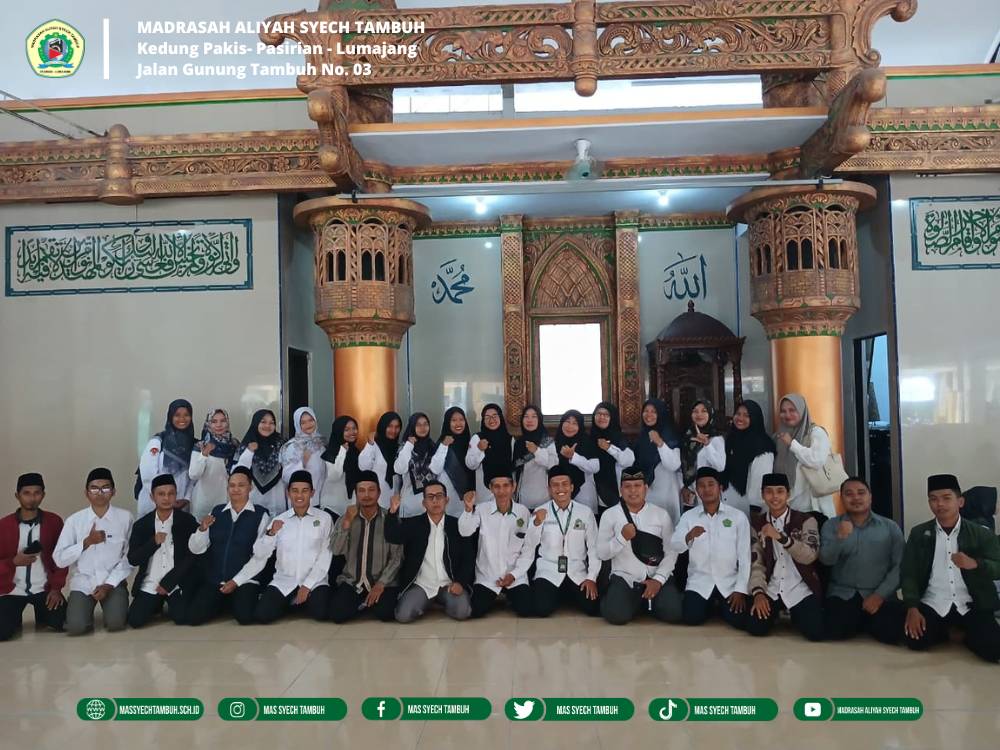 Diawal Semester Genap Madrasah Aliyah Syech Tambuh Ikuti Pertemuan Rutin MGMP Akidah Akhlak Kabupaten Lumajang