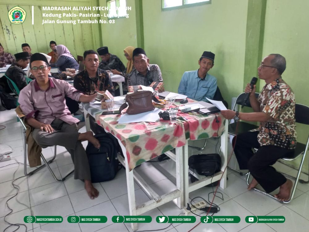 MAS SYECH TAMBUH IKUTI BIMTEK PENYUSUNAN KURIKULUM MADRASAH TAHUN PELAJARAN 2026/2027