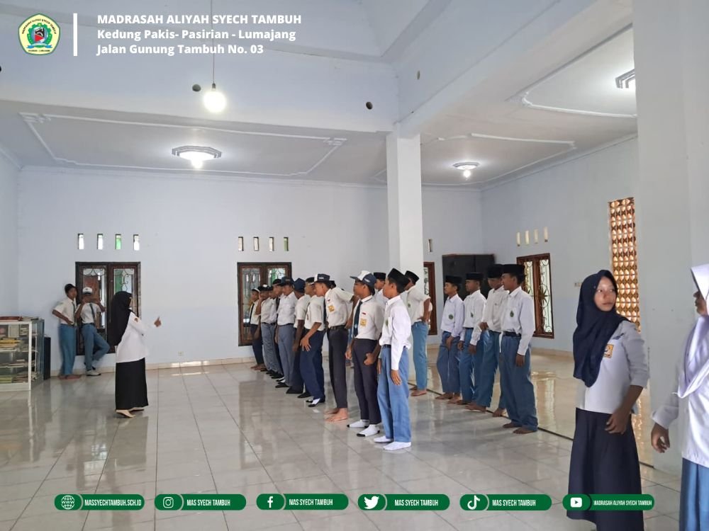Pra MATAMUDA MAS Syech Tambuh 2026, Bangun Kebersamaan dan Semangat Menjadi Generasi Madrasah Berprestasi
