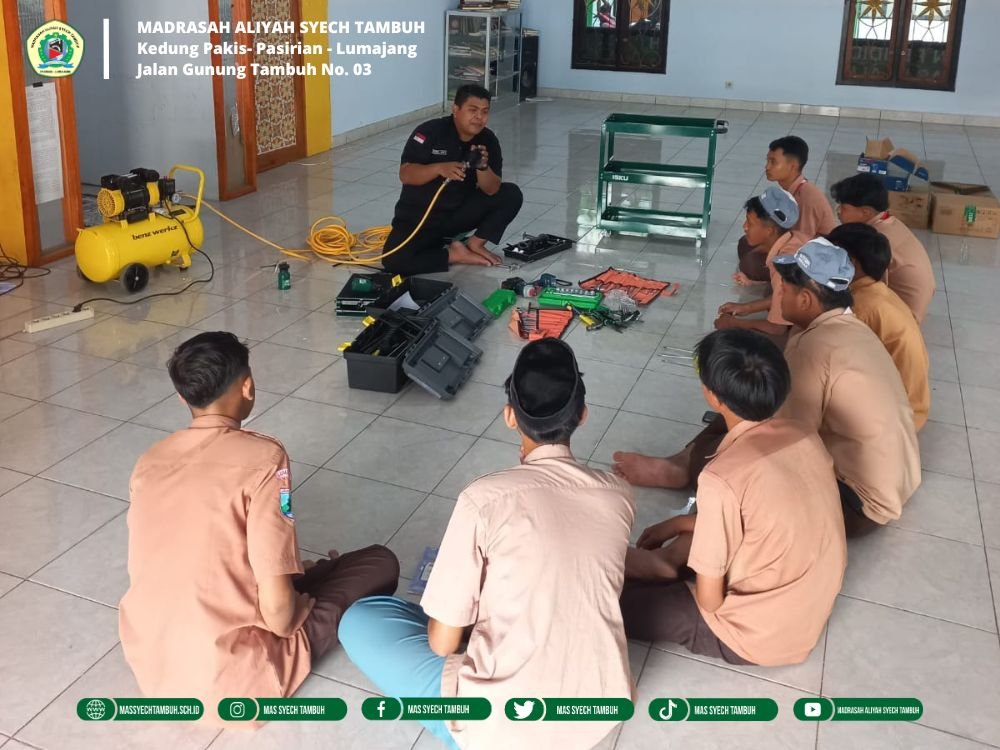 Dari Madrasah ke Dunia Industri, Kelas Otomotif MASTA Cetak Generasi Terampil