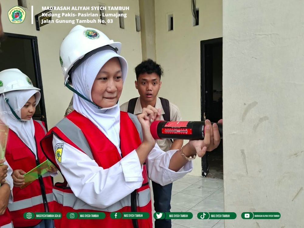 Siswi Terbaik MA Syech Tambuh, Areta Chalwacetta Terpilih Ketua TIM RVS Pengecekan Bangunan Bersama UIN Maliki Malang